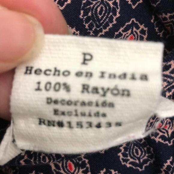 Beach Lunch Lounge Multi color Boho Shift Dress Size Small - Picture 9 of 11